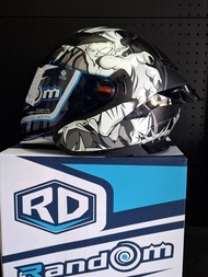 หมวกกันน็อค RD Random AF-1 Demil size M สีดำด้าน