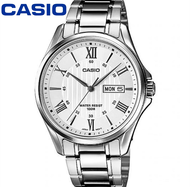 MC199/Casio นาฬิกาข้อมือผู้ชาย เลขโรมัน กันน้ำ 100M สายสแตนเลส รุ่น MTP-1384  (มีหลากหลายสไตล์ให้เลือก)