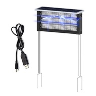 P8Solar Electric Bug Zapper for Mosquito and Repellent,Easy-To-Clean, Mosquito Repellent for Outdoor