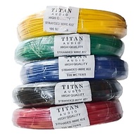 STRANDED AND SOLID WIRE 22AWG 18AWG 100M/ROLL RANDOM COLOR for DIY ELECTRONIC PROJECT