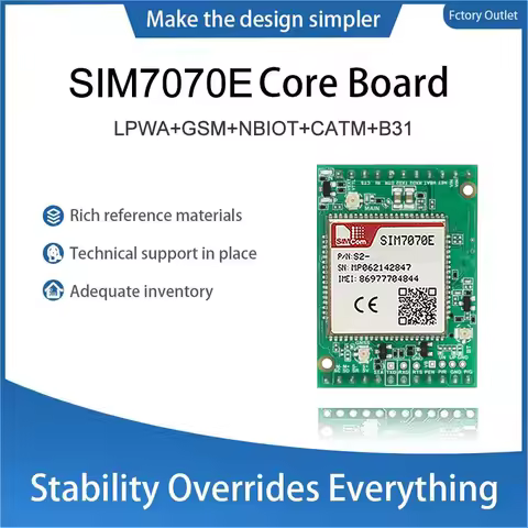 SIM7000A SIM7000E SIM7000G SIM7070E SIM7070G Core Board LPWA GSM NBIOT CATM B31