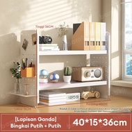 Furniture Mall Rak Buku Desktop Rak Meja Stationery Rak Buku Meja Dinding Minimalis Rak Polaroid Rak