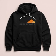 Hoodie CloudFlare Sweater Fleece Hoodie Black Black Cloth