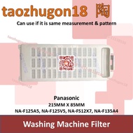 Panasonic Washing Machine Filter Dust NA-F125A5 NA-F125V5 NA-FS12X7 NA-F135A4 NA-F135A5 NA-F135V5 NA