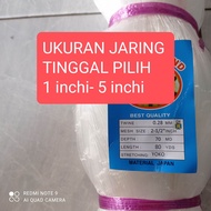 Jaring ikan senar 0.28 70md/80yds yoko UKURAN TINGGAL PILIH pukat ikan jaring ikan kecil jaring baha