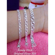 【 Ready Stock】 Silver Bangle For Kids/Gelang Budak Perak 925