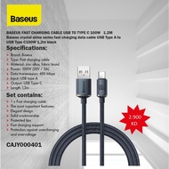 Baseus USB to Type C data cable - Crystal Shine, Glimmer, Baseus Dynamic, Baseus Tungsten Gold