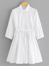 sucifashion Tunik putih polos rayon tuwil
