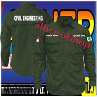KEMEJA CIVIL ENGINEERING tactical shirt CIVIL ENGINEERING tactical shirt CIVIL ENGINEERING tactical 