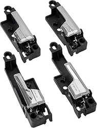 Interior Door Handle Front Rear Driver Passenger 4Pcs for 06-12 Ford Fusion, 2007-2012 Lincoin MKZ, 