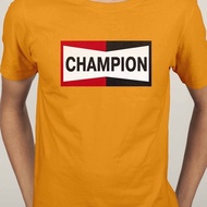 CHAMPION Spark Plugs Automotive Motorcycle Y15Zr Racing Company Suspension Parts Accessories T-Shirt Men Shirts Cotton