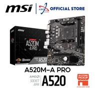 MSI A520M-A PRO AM4 MOTHERBOARD COMBO DEAL  RYZEN 3200G / 5600G / 5500 / 5600 / 5600X / 5700G / 5600