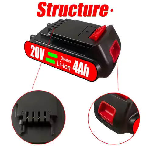 GOOD 18V 4000mAh For Black & Decker BL2018 Replacement 20V Battery Max Lithium LBXR20 LB20 LBX20 LST