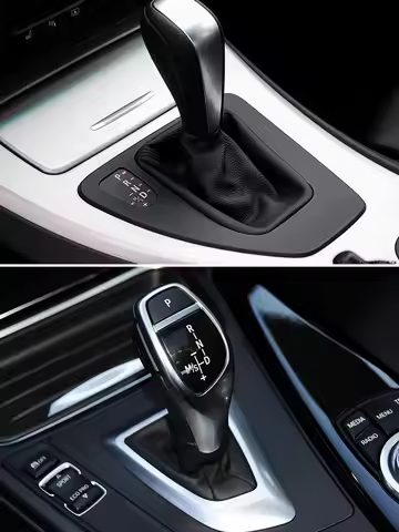 Car Shift Lever Bezel Trim Gear Selector Switch Shifter Cover For BMW 3 Series E90 E92 F35