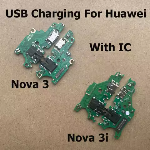 New Charger Board Flex For Huawei Nova 3 3i USB Port Connector Dock Charging Board Flex Cable