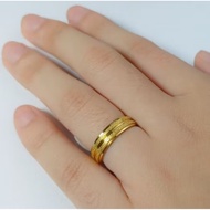 Coin ring, couple engagement wedding ring