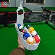 [Lovoski] Snooker Training Rack Easy to Use Billiards Training Tool Pool Ball Rack Hold 9 Balls for 
