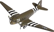 Academy - usaaf c-47 skytrain 1/144 - academy 12633