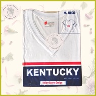 ∣ ∼ ➻ KENTUCKY TSHIRT V-NECK WHITE FOR KIDS & ADULT
