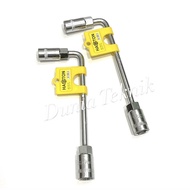 HASSTON PROHEX 14 x 17 mm L-Shaped Socket Wrench Double Socket Shock Socket Wrench 2 Way 14 - 17 mm 