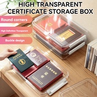 Desktop Storage Box Document Office Information A4 Document Storage Box