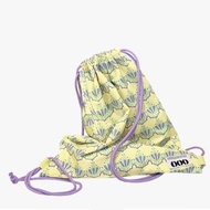 [Korean Traditional Crafts] Eaves String Backpack – Inspired Drawstring Pouch with Korean Eaves Desi