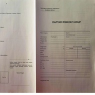 Daftar Riwayat Hidup pendaftaran Perwira TNI