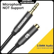 ESSAGER 3.5mm Male to Female HiFi TRS 3 Section Audio Jack Cable 2M - EYPY335-YYA0G