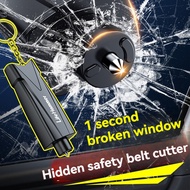 Mini Safety Hammer Car Emergency Escape Hammer Glass Window Breaker Seat Belt Cutter Escape Tools