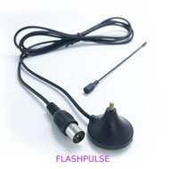 FLASHPULSE TV Antenna Freeview, Free Channel 5dBi Digital Tv Antenna, Free Channel Aerial Booster Bl