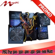 PSU Power Supply Pure 300W - 400W - 500W - 600Watt Ori Korea