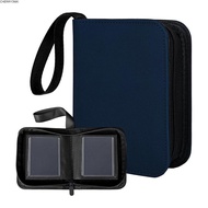 CHERRY3WK Mini Card Binder, Diamond Leather 40 Pockets Trading Card Album, Portable Durable 3x4inch 