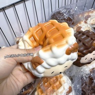 Lamb waffles, slow rebound, cute, squishy, ​​Cheap, pinchabl Lamb Waffle Biscuit Slow Rebound Cute Wet Soft cheap Pinch Music Student Decompression Vent Toy Squishy4.24