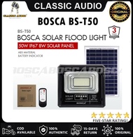 BOSCA Solar Flood Light BS-T 50W IP67 solar flood light with remote control Battery Indicator solar 
