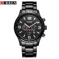 Curren 8056 Carryan Men's Quartz Watch Calendar Casual Business Waterproof Men's Watch Watch Japan Miyota Citizen Movement