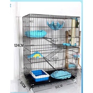 Cat Cage 4 layer with wheels Stackable 2/3/4/ Layer cage kulungan ng pusa