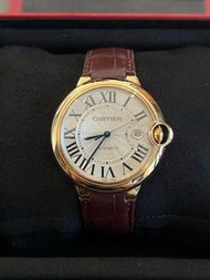 🔥🔥[現貨]Cartier Ballon Bleu 卡地亞藍氣球系列 W6900551 白面羅馬 42mm 18K金 自動機械 2008年全套 cartier/cartier watch/ball w