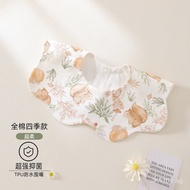 Baby Bib Waterproof Infant Bib All-Cotton Newborn Bib Cotton Bib360°Rotatable Baby Bib VRCO