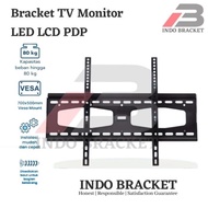 Wall TV Bracket for TV 55 60 65 70 75 80 85 90 95 98 100 Inch Black Iron Lcd Led Uhd