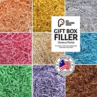 [1KG] Hi-quality Crinkle Shredded Paper (not tisu) Colorful Kertas Hantaran Box Filler Shredded Pape