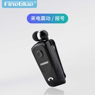F920 Lavalier Bluetooth Headset Wireless Running Sports Stereo Call Vibration Same Style Retractable