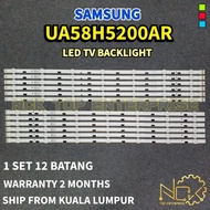 SAMSUNG UA58H5200AR TV LED BACKLIGHT BARU READY STOCK UA58H5200