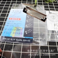 file organizer file folder file A4 A5 Flat Transparent Board Clip Plastic Writing Board Splint Folde