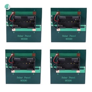 [mildred_shelley.my]4X 1W 4V Rechargeable AA Battery Solar Cell Charger with Base for 2XAA Batteries