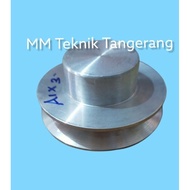 POLI Pully A1 x 3 inch Solid Aluminum Puli Poly Polli Pulli Pulley A1 3" A1x3" Allaluminum All Alumi