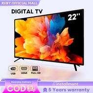 Digital TV Android TV 22 Inch Murah Netflix YouTube TV 4K LED WIFI UHD  Television 5 Years Warranty