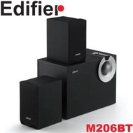 【MR3C】免運送禮卷$100 含稅 Edifier 漫步者 M206BT 2.1主動式 藍牙喇叭 公司貨 