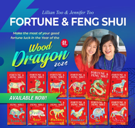 LUCKY CHARM 2024 LILLIAN TOO BOOKS DIARY AND ALMANAC FENG SHUI FORECAST 2024 WOOD DRAGON LILLIAN TOO