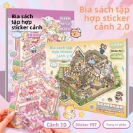 Sticker Dán Đồ Chơi Mô Hình Giải Trí Giảm Căng Thẳng DIY Cho Bé Gái Sticker Dán Bản Đồ Sticker Dán N
