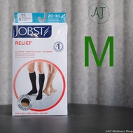 ถุงน่องเส้นเลือดขอด JOBST (Relief) ใต้เข่า สีเนื้อ เปิดปลายเท้า ความดัน 20-30 มิลลิมตรปรอท Knee leve